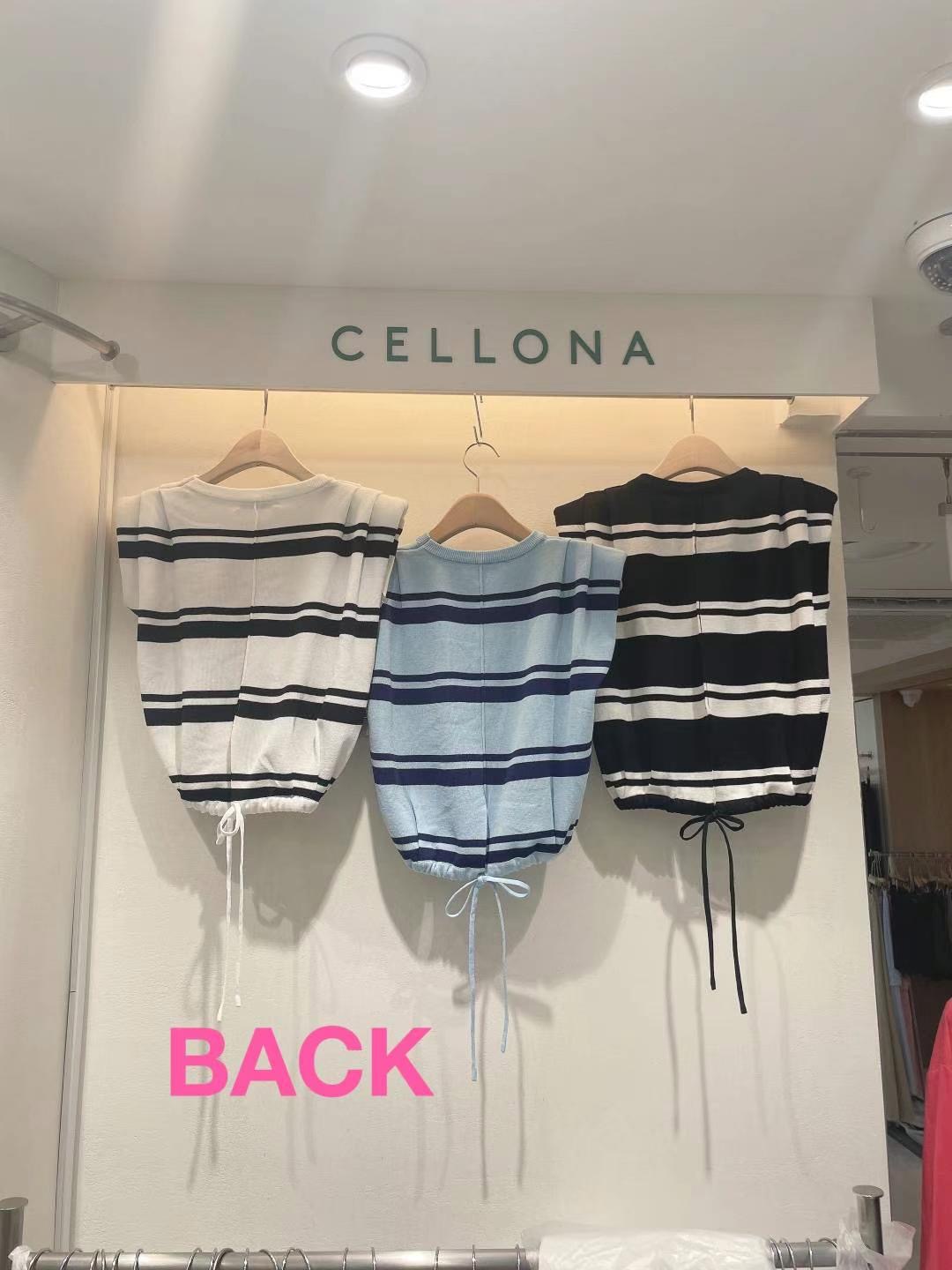 CELLONA直郵韓國代購女裝新品熱賣24春夏時尚休閑職業T恤CELLONAT恤