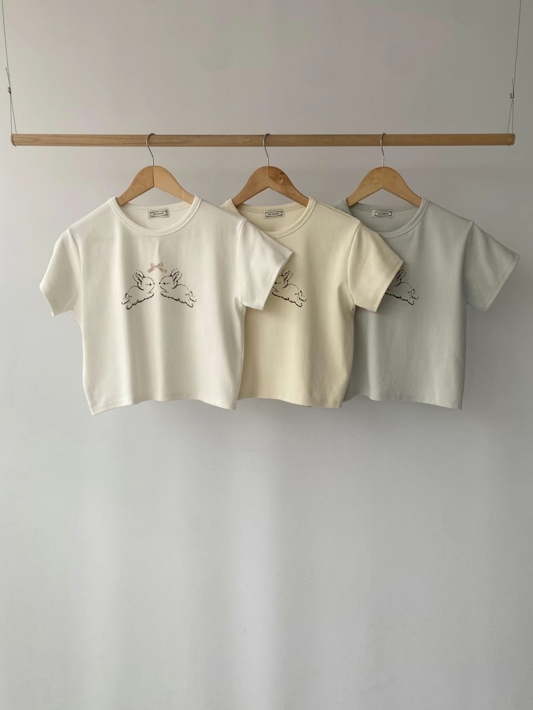 REFLEUR韓國直郵東大門代購女裝新品真品熱賣24春夏人氣T恤EVERY MOMENTT恤圖色3左三色