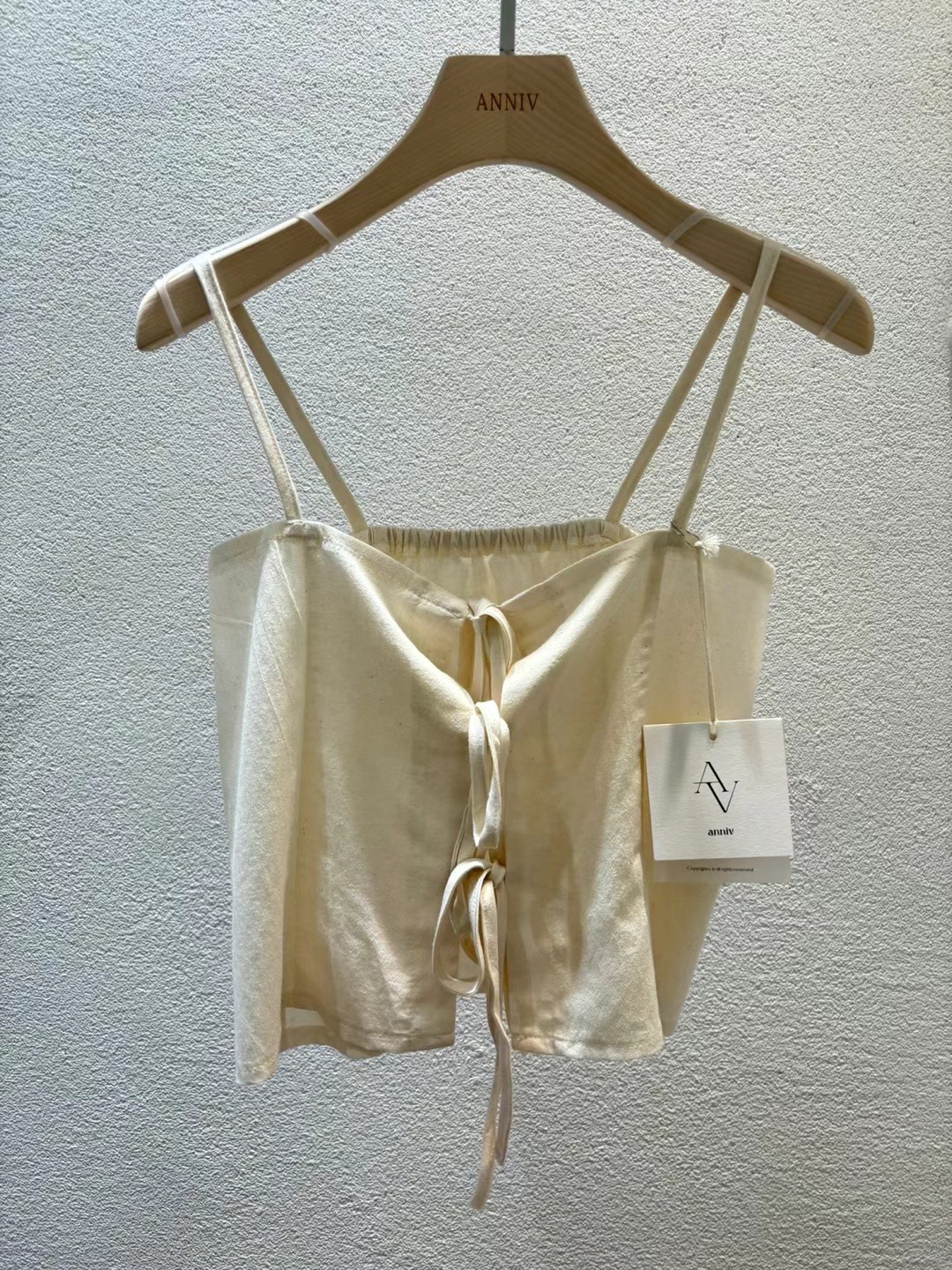 REFLEUR韓國直郵東大門代購女裝新品真品24春夏熱賣吊帶背心EVERY MOMENT吊帶/背心