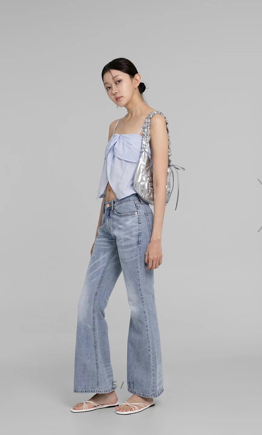 1OR2韓國直郵東大門代購女裝新品熱賣職業人氣時尚牛仔褲OOTJ/1OR2牛仔褲