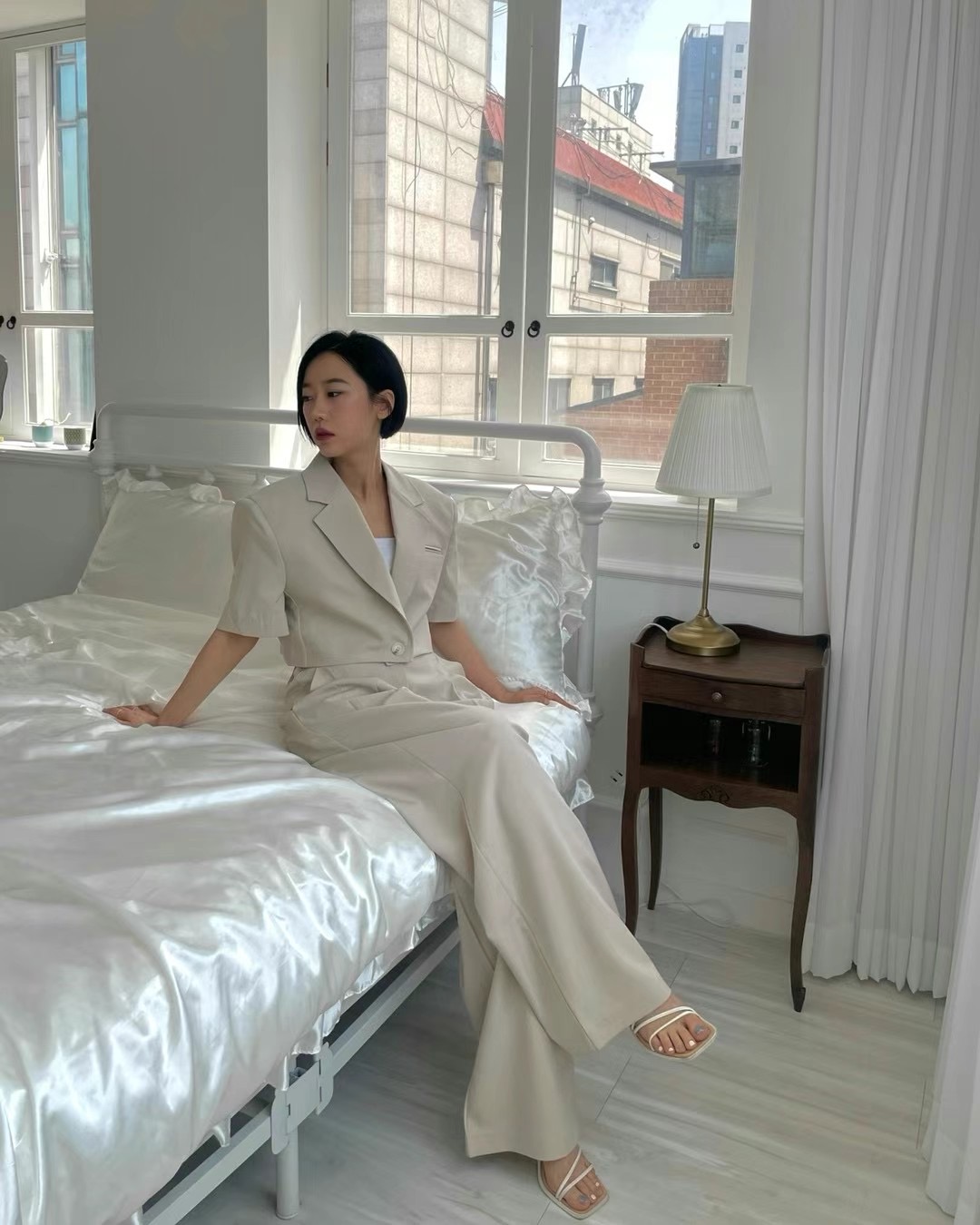 STAY.B韓國直郵女裝新款推薦時尚休閑熱賣24春夏職業套裝CLEVERGARDEN套裝