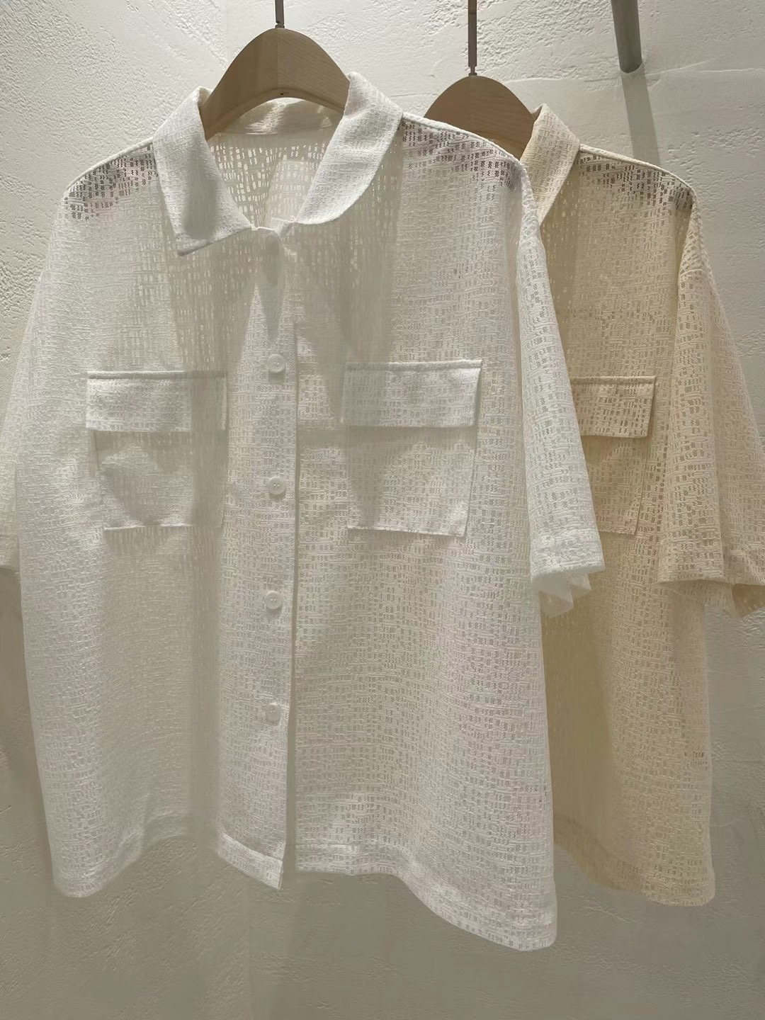 TON80韓國直郵東大門實拍女裝新品職業24秋夏襯衫蕾絲衫TON80襯衫/蕾絲衫