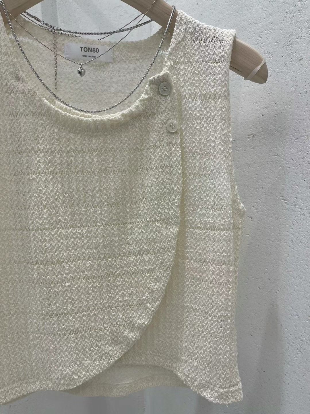 TON80韓國直郵女士新品時尚真品24秋夏休閑人氣吊帶背心TON80吊帶/背心