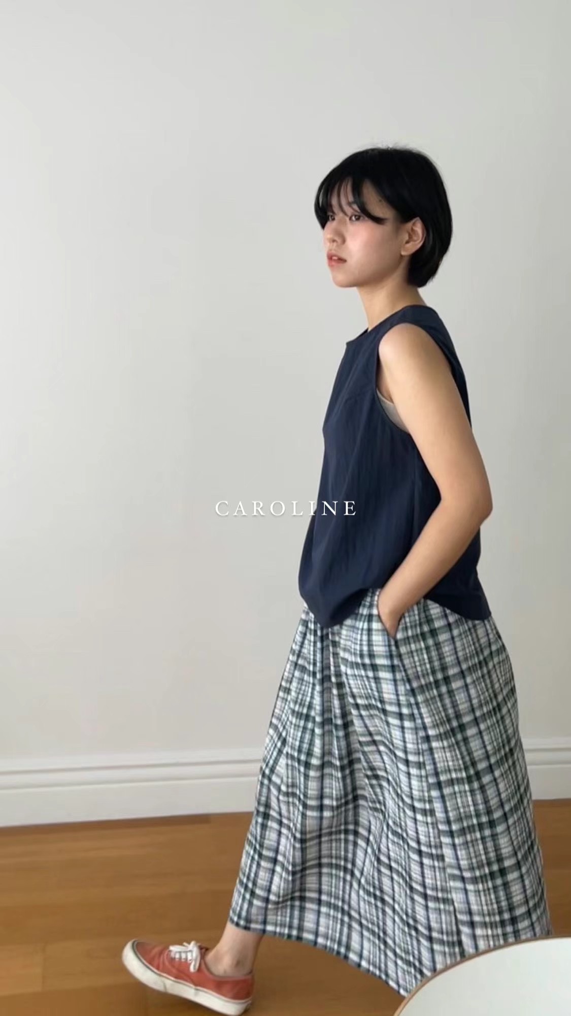 CAROLINE直郵韓國代購女士新款休閑真品時尚人氣24秋夏T恤CARO_LINET恤