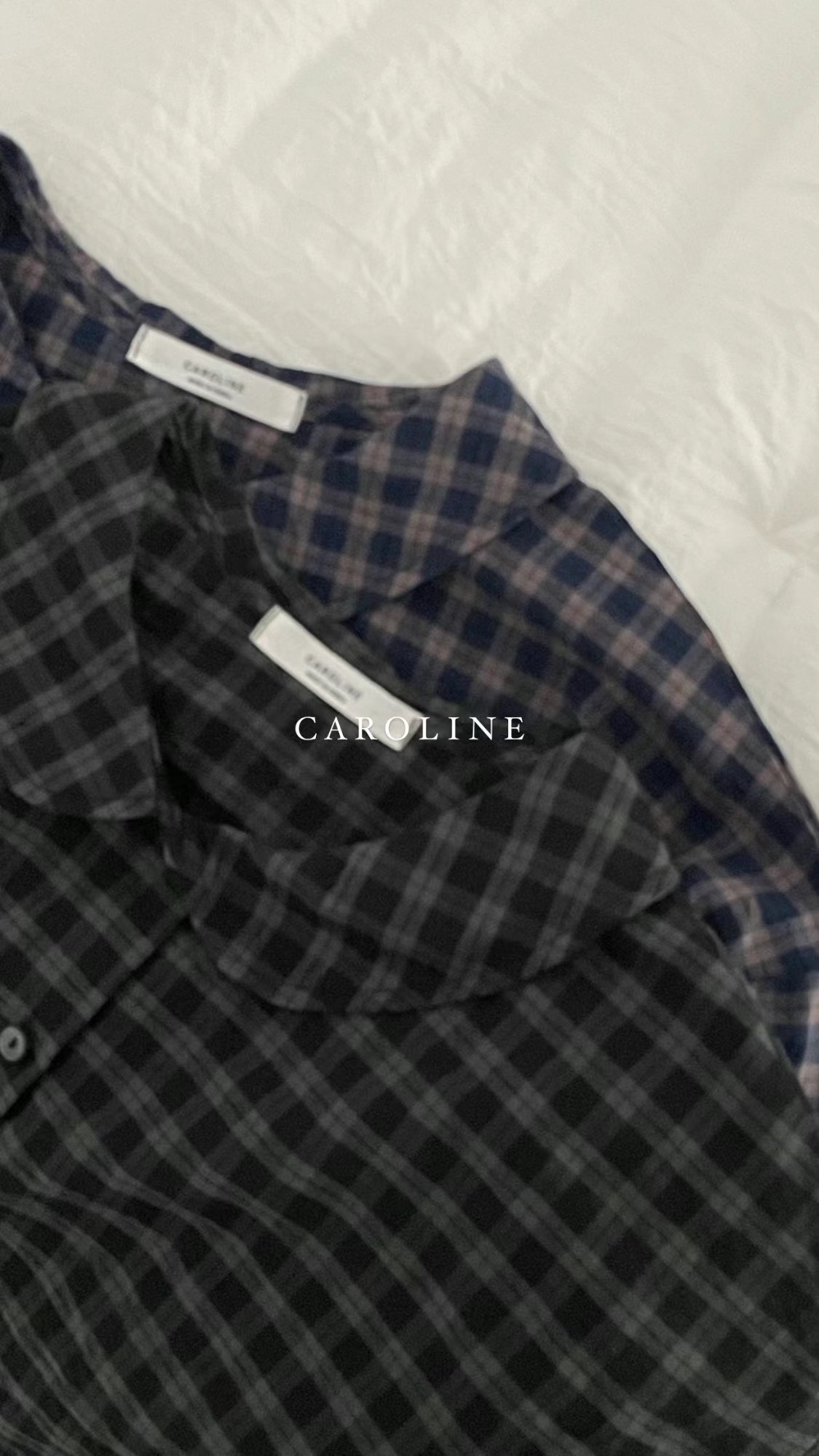 CAROLINE直郵韓國代購女裝新品24秋夏休閑職業襯衫蕾絲衫CARO_LINE襯衫/蕾絲衫