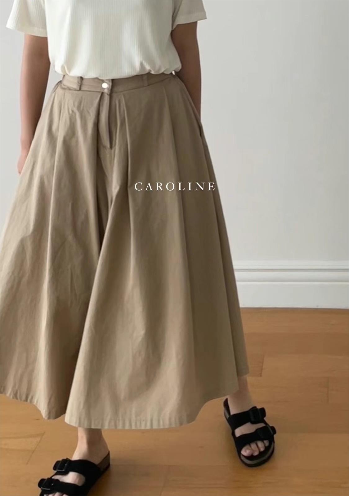 CAROLINE直郵韓國代購女士新品職業人氣真品時尚推薦休閑褲CARO_LINE休閑褲圖色1