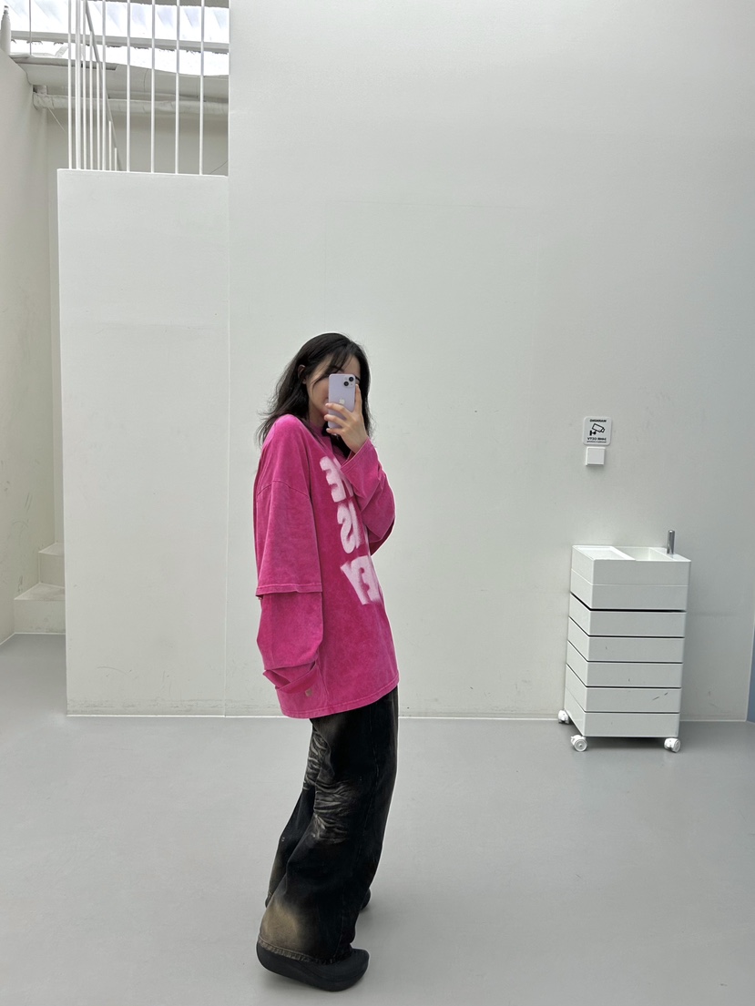 HESTORY直郵韓國代購女士新品推薦時尚24秋夏休閑真品衛衣HESTORY衛衣