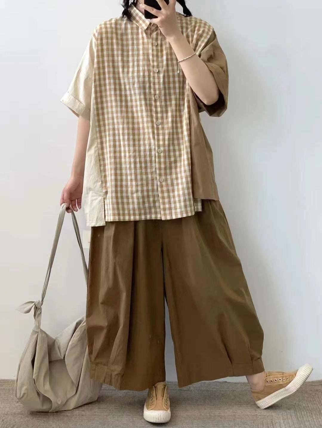 LOVEU韓國直郵東大門代購女裝新品真品時尚人氣休閑襯衫蕾絲衫LOVEU襯衫/蕾絲衫