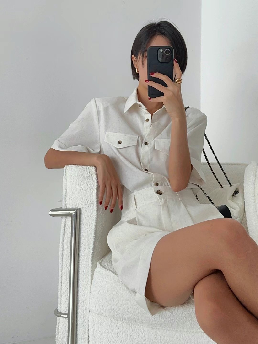 RED-J-레드.J-T韓國直郵東大門代購女士新品24秋夏套裝RED-J套裝