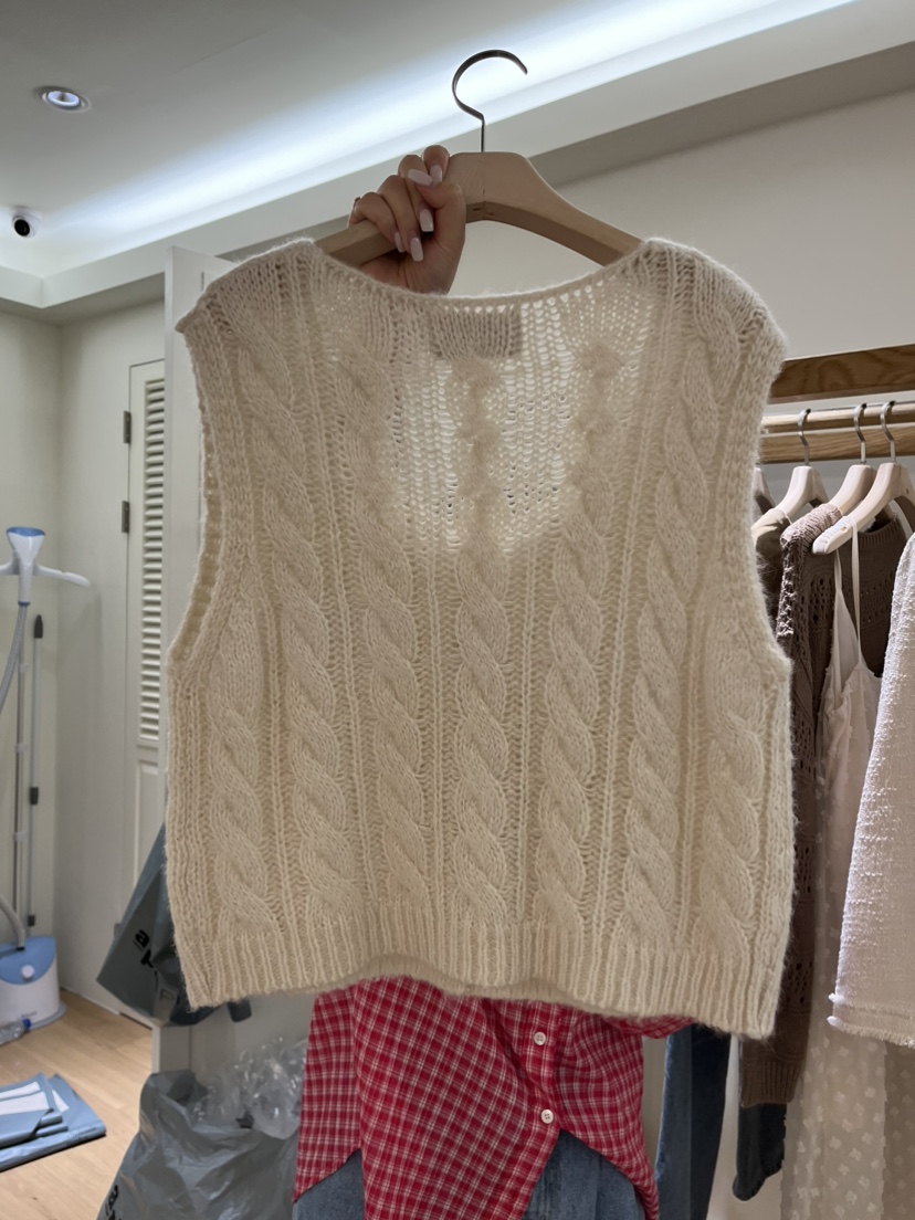TIZZI直郵韓國代購女裝新品職業24秋夏時尚人氣真品推薦馬甲TIZZI馬甲