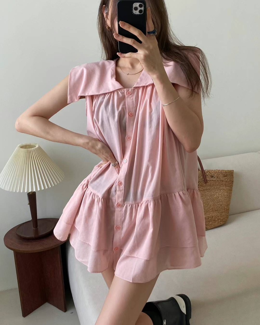 MORAN/MOSCO直郵韓國代購女裝新品時尚休閑熱賣真品連衣裙MORAN/MOSCO連衣裙圖色2