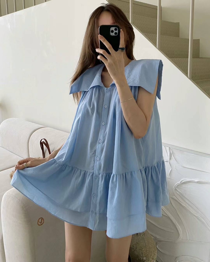 MORAN/MOSCO直郵韓國代購女裝新品時尚休閑熱賣真品連衣裙MORAN/MOSCO連衣裙圖色3