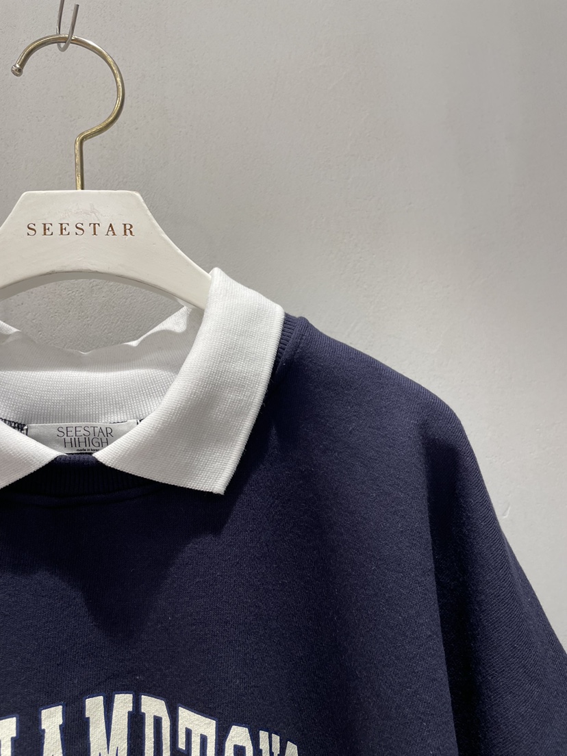 SEESTAR*/hi high韓國直郵東大門代購女裝新品真品衛衣秋款SEESTAR/hi high衛衣