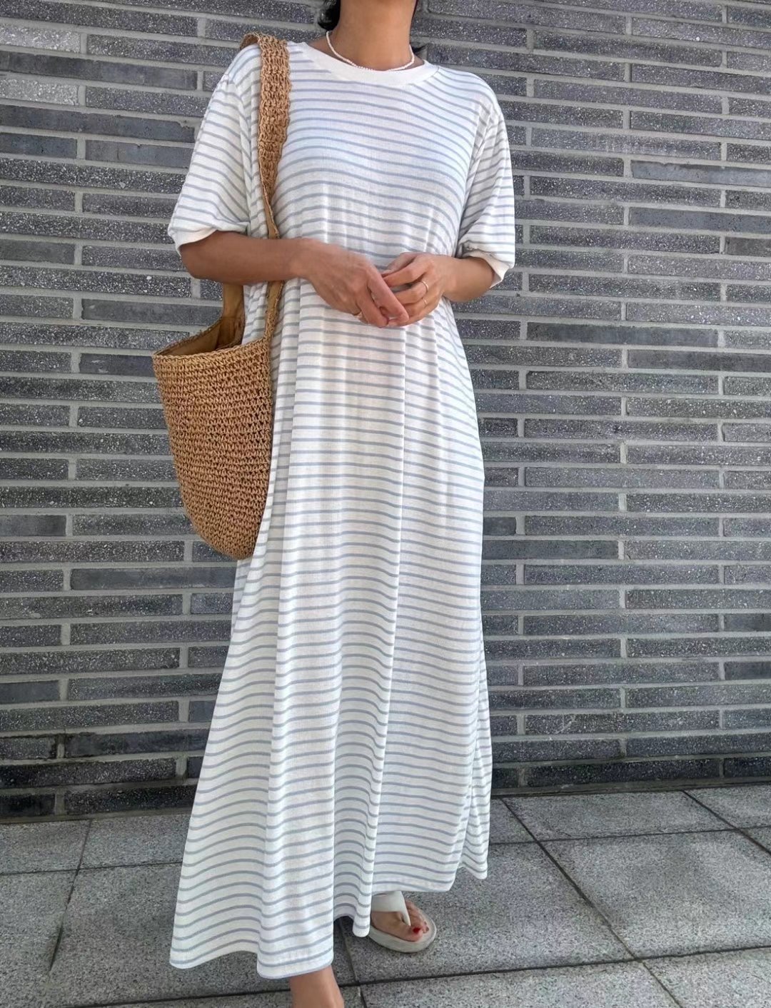 RIPPLE韓國直郵東大門代購女裝新品人氣時尚24秋夏連衣裙RIPPLE連衣裙圖色2