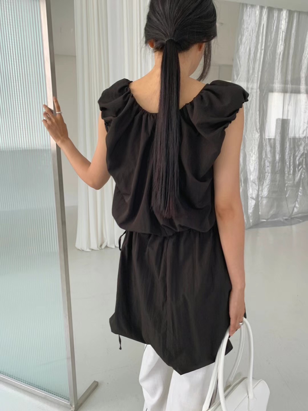 OWL直郵韓國代購女裝新品24春夏推薦休閑熱賣職業人氣連衣裙OWL連衣裙
