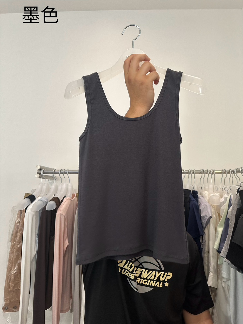CREAMVILLA韓國直郵東大門實拍女裝新品時尚休閑吊帶背心秋款CREAMVILLA吊帶/背心圖色3