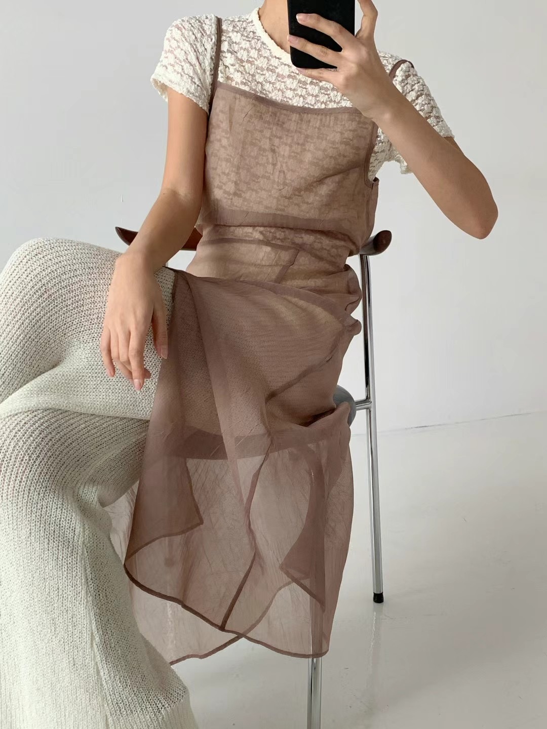 HARUHA直郵韓國代購女裝新品人氣時尚職業24春夏熱賣連衣裙HARUHA連衣裙圖色2