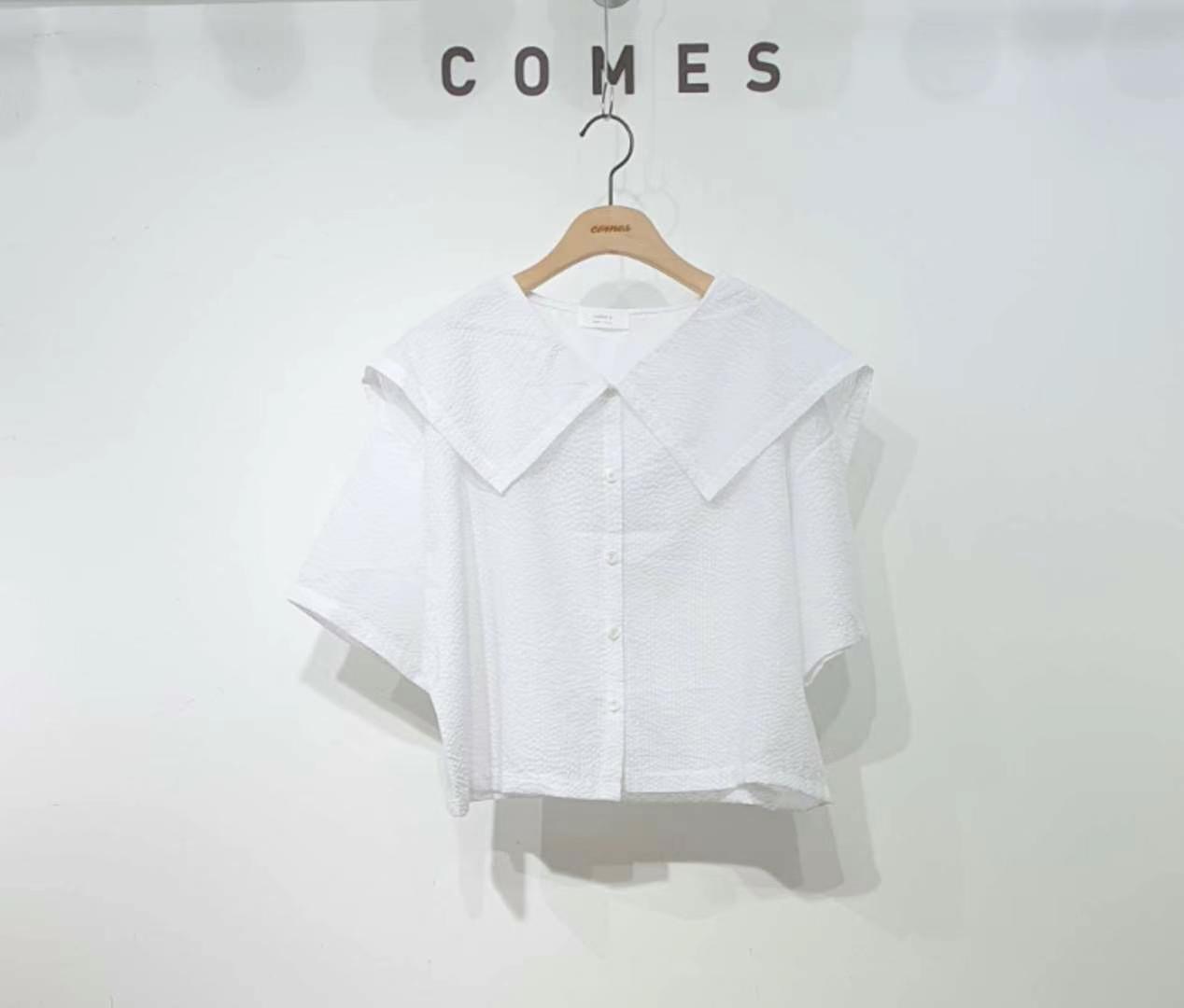 COMES-컴즈-OT韓國直郵女士新品熱賣真品時尚人氣襯衫蕾絲衫COMES-컴즈-OT襯衫/蕾絲衫圖色2