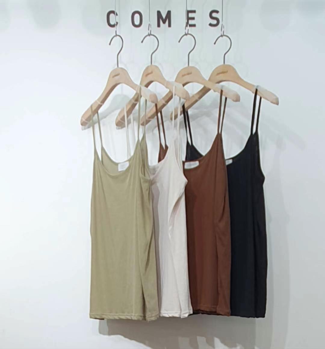 COMES-컴즈-OT韓國直郵女裝新品休閑時尚24秋夏吊帶背心COMES-컴즈-OT吊帶/背心