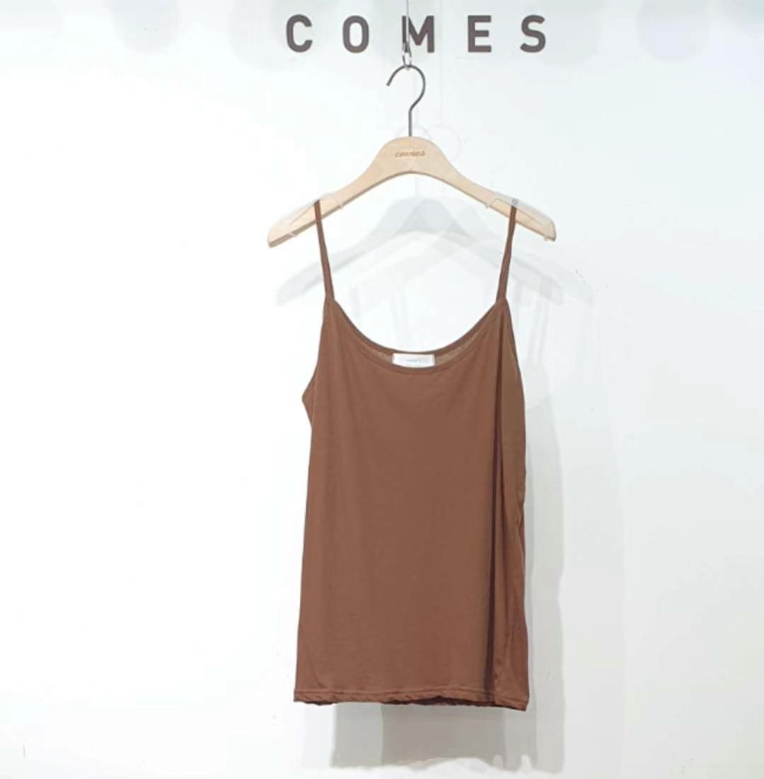 COMES-컴즈-OT韓國直郵女裝新品休閑時尚24秋夏吊帶背心COMES-컴즈-OT吊帶/背心圖色1