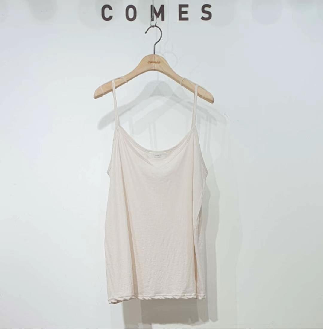 COMES-컴즈-OT韓國直郵女裝新品休閑時尚24秋夏吊帶背心COMES-컴즈-OT吊帶/背心圖色2