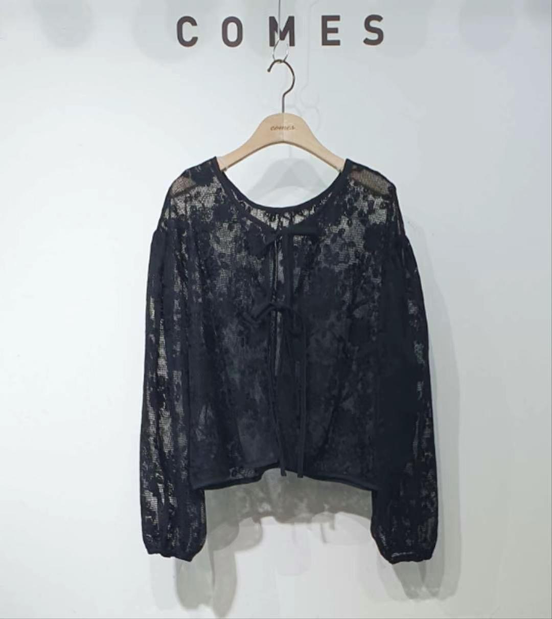 COMES-컴즈-OT韓國直郵女裝新品時尚職業真品人氣襯衫蕾絲衫COMES-ot襯衫/蕾絲衫圖色2