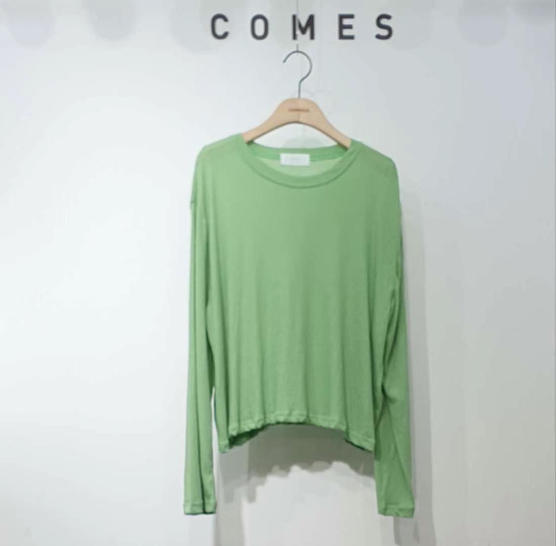 COMES-컴즈-OT直郵韓國代購女裝新款時尚推薦職業長袖T恤COMES-ot長袖T恤圖色4