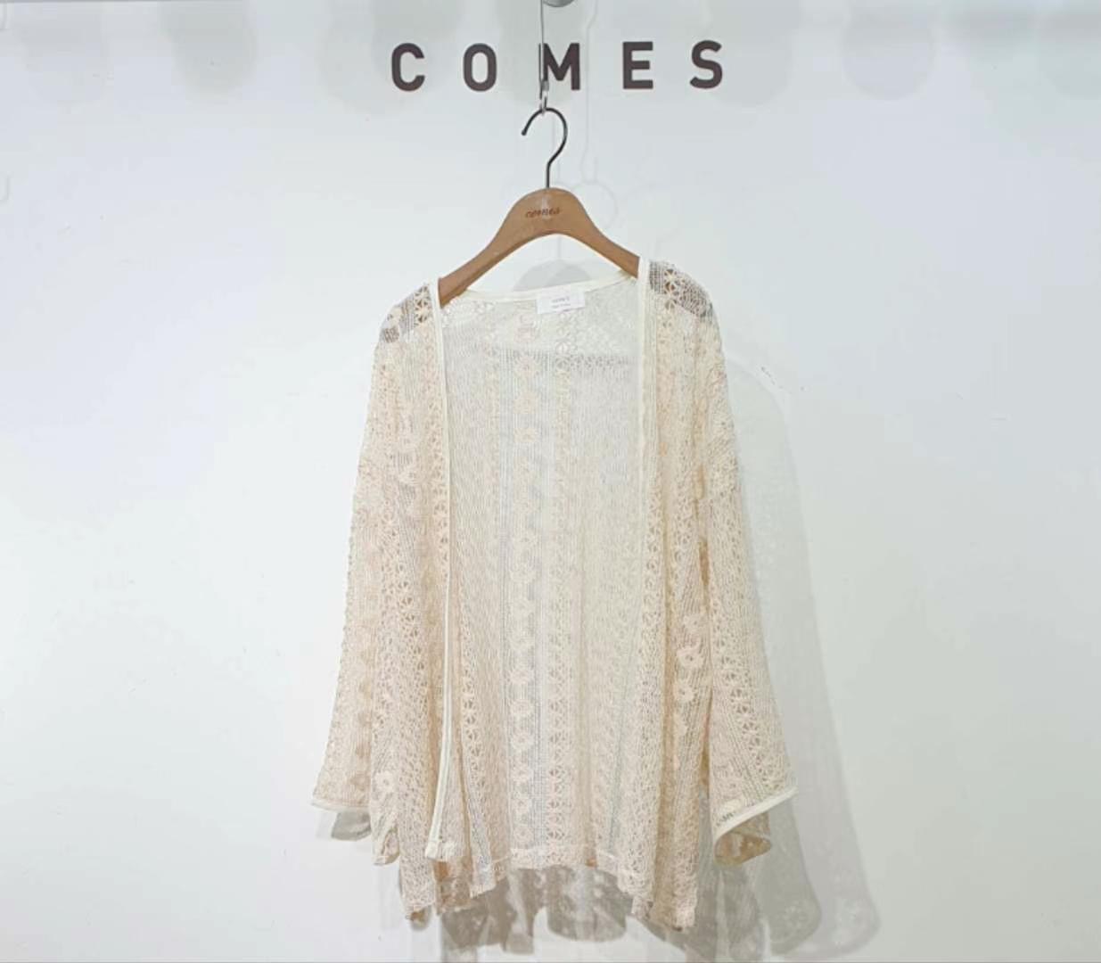 COMES-컴즈-OT韓國直郵東大門實拍女士新款人氣襯衫蕾絲衫COMES-컴즈-OT襯衫/蕾絲衫圖色2