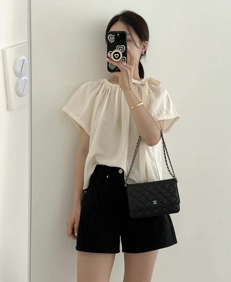 MERCY韓國直郵東大門代購女士新品24秋夏真品推薦襯衫蕾絲衫MERCY襯衫/蕾絲衫