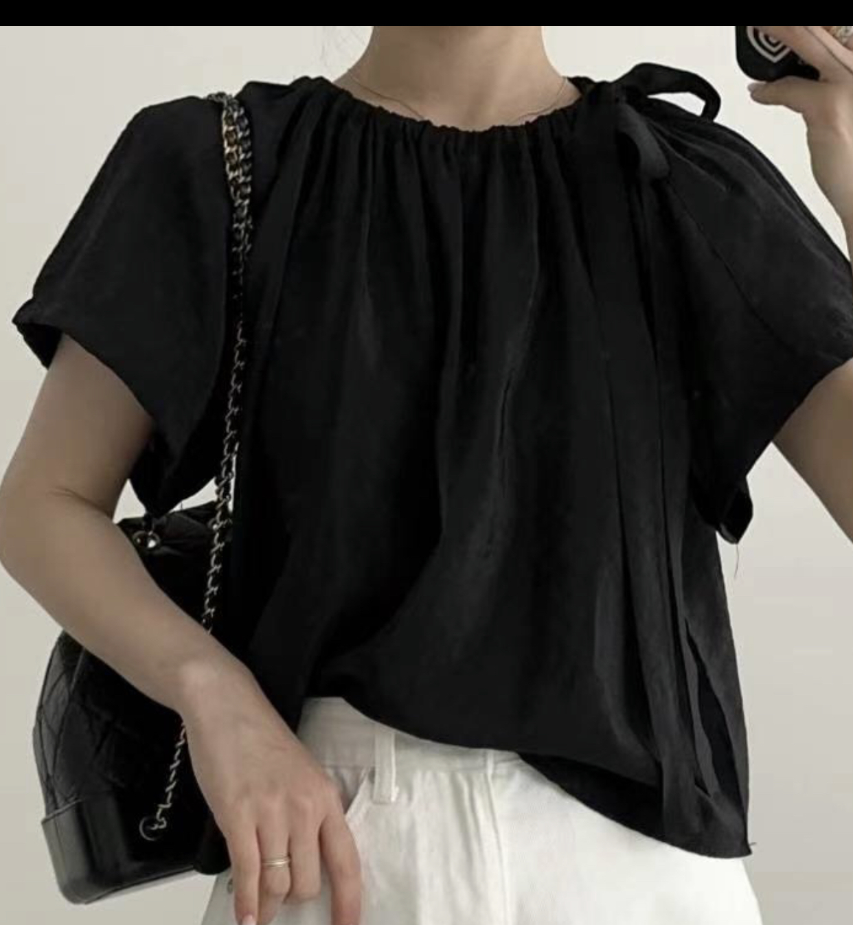 MERCY韓國直郵東大門代購女士新品24秋夏真品推薦襯衫蕾絲衫MERCY襯衫/蕾絲衫圖色2