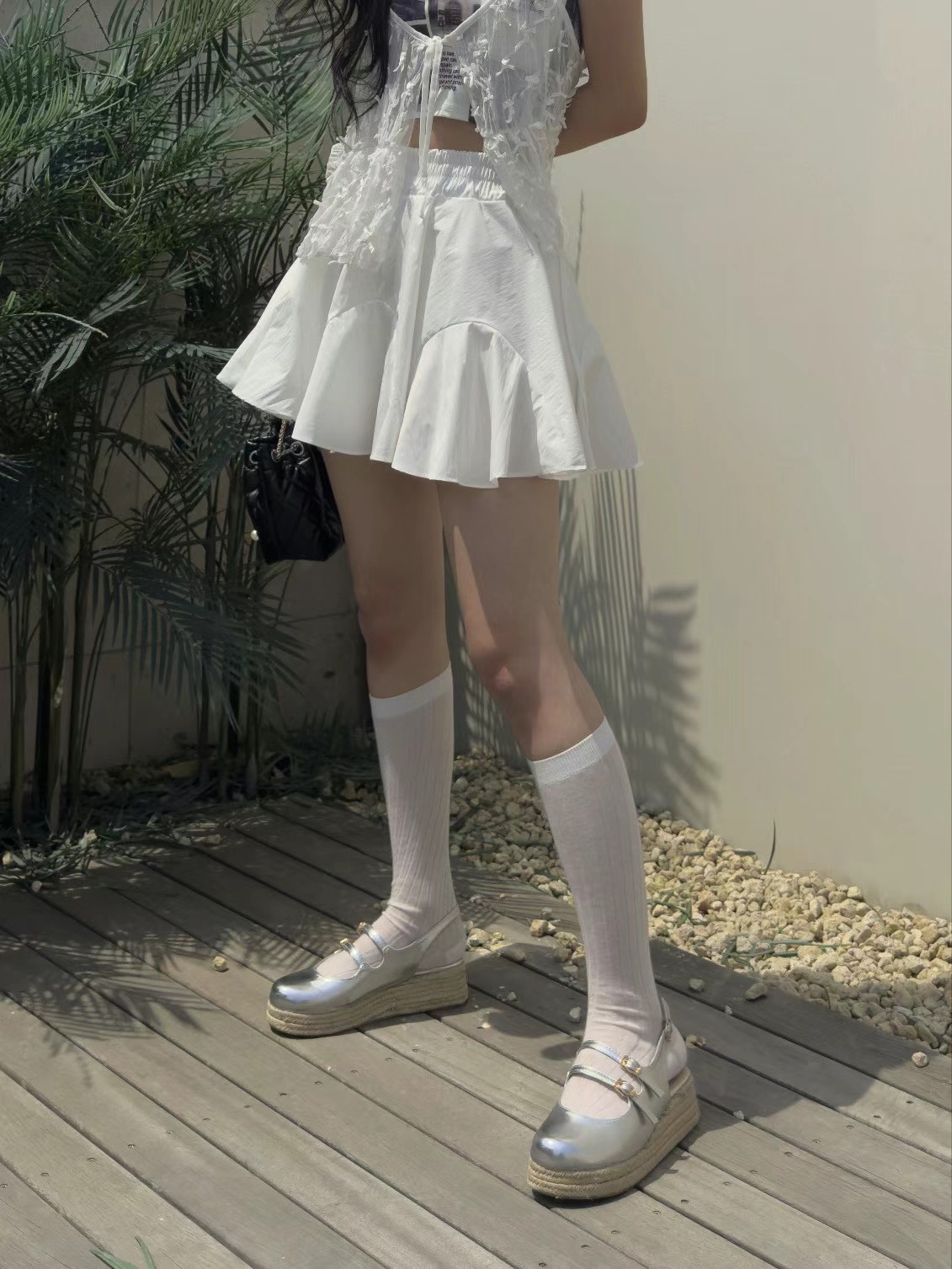 LOVEINWORLD韓國直郵東大門實拍女士新款時尚人氣職業真品短裙GISELE短裙