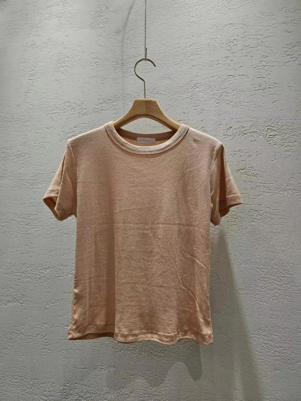 Robe直郵韓國代購女士新品推薦時尚休閑真品熱賣24秋夏T恤RobeT恤圖色2