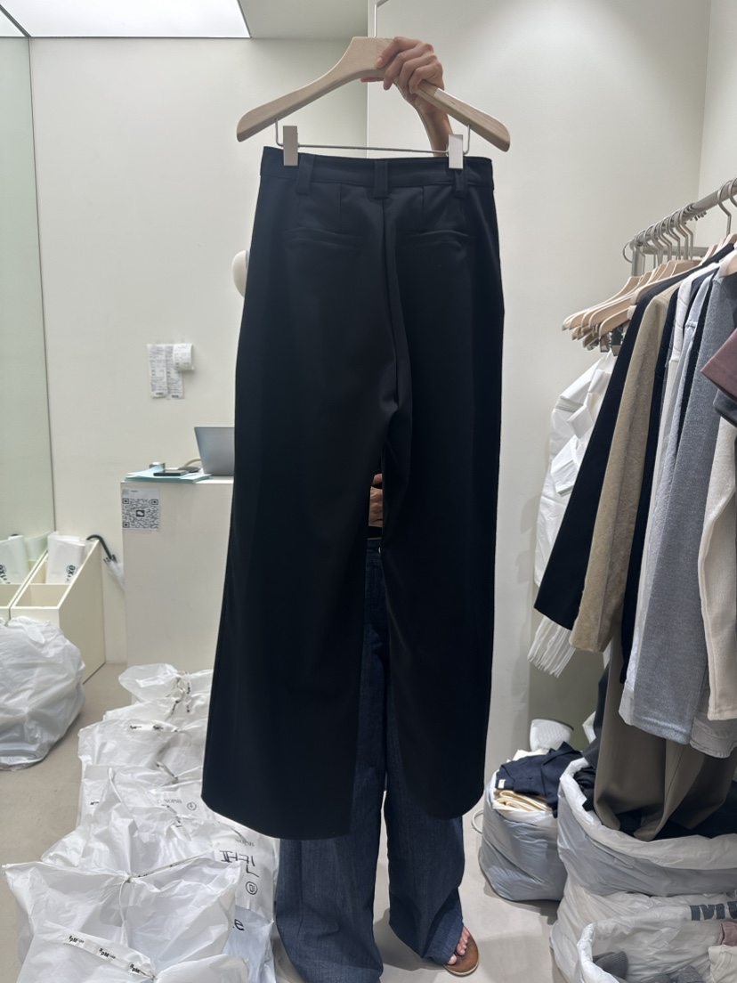 NOPSIS韓國直郵女裝新款人氣職業熱賣時尚休閑24春夏休閑褲NOPSIS休閑褲