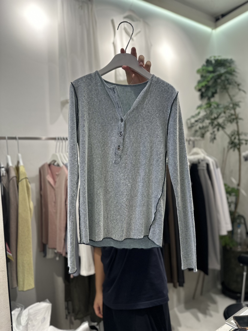 URBANE cloth直郵韓國代購女裝新品24春夏人氣時尚長袖T恤URBANE cloth長袖T恤圖色3