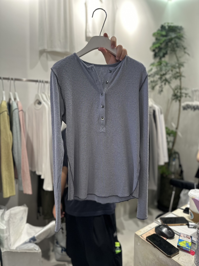 URBANE cloth直郵韓國代購女裝新品24春夏人氣時尚長袖T恤URBANE cloth長袖T恤圖色5