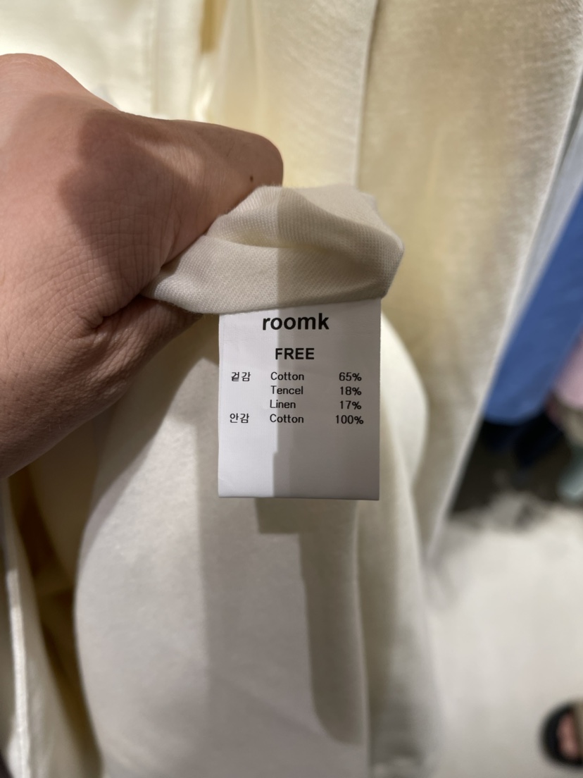 ROOM K韓國直郵東大門實拍女裝新品24春夏長款風衣含腰帶ROOM K長款風衣