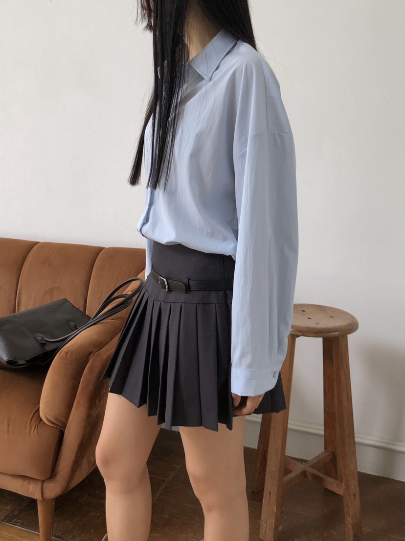 ROUGH韓國直郵東大門代購女裝新品職業休閑真品時尚裙褲腰帶ROUGH裙褲