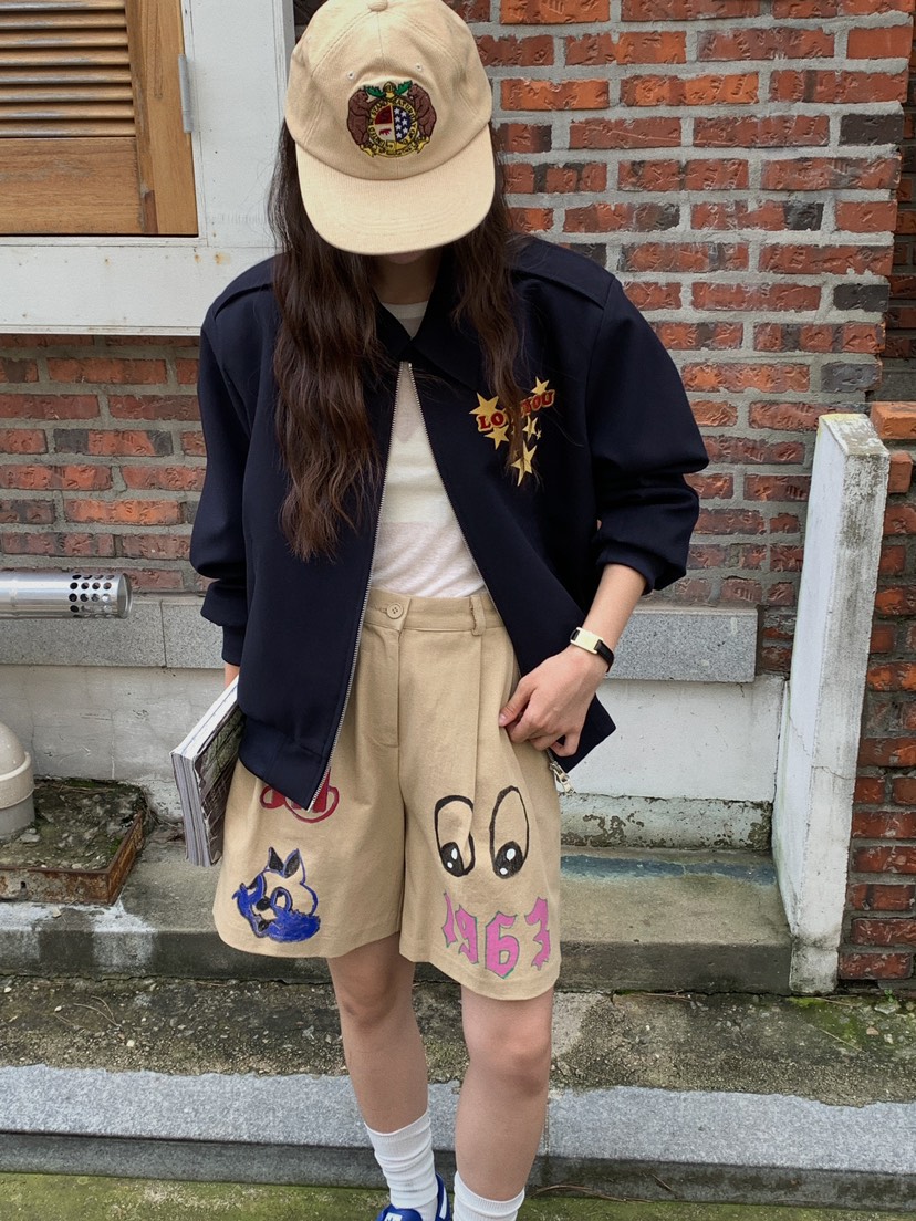 Came-l 家直郵韓國代購女裝新款人氣推薦24春夏真品短褲Came_l 家短褲