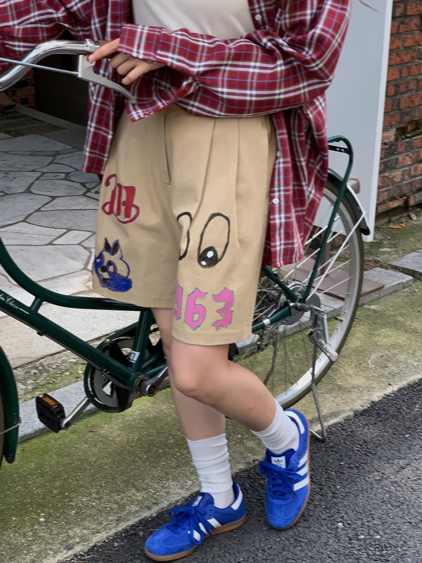 Came-l 家直郵韓國代購女裝新款人氣推薦24春夏真品短褲Came_l 家短褲