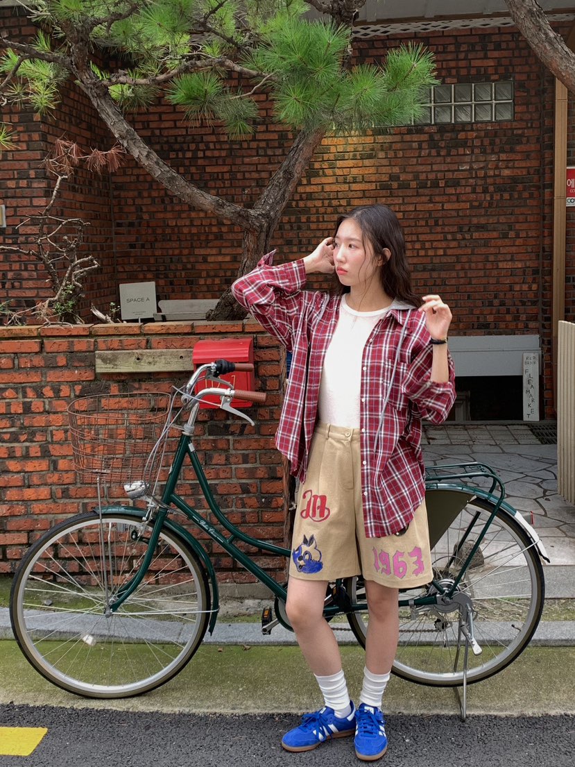 Came-l 家直郵韓國代購女裝新款人氣推薦24春夏真品短褲Came_l 家短褲