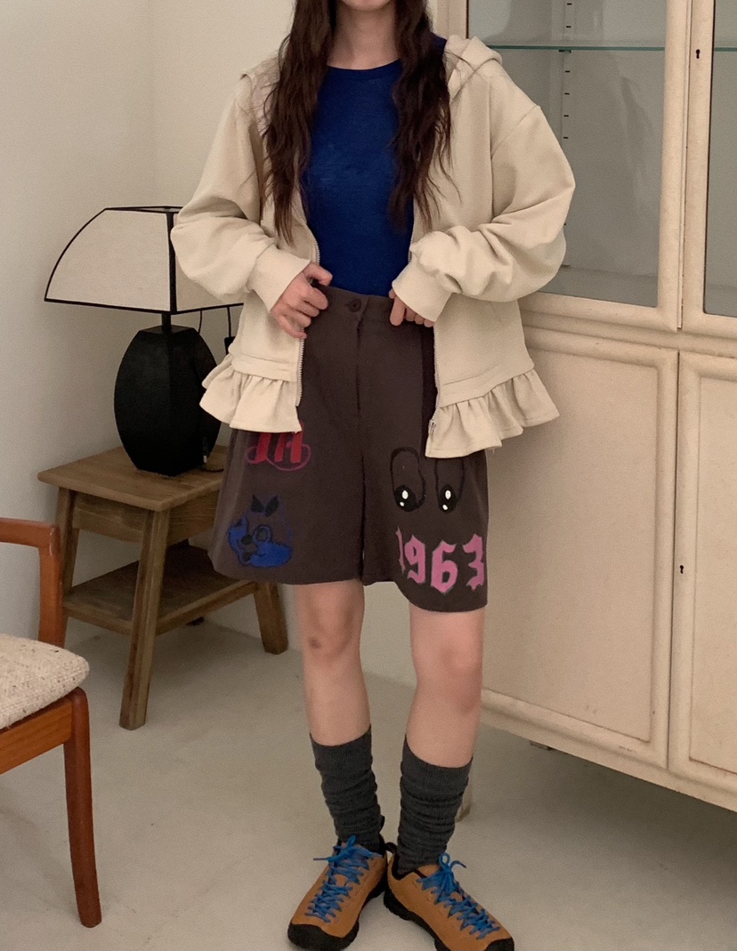 Came-l 家直郵韓國代購女裝新款人氣推薦24春夏真品短褲Came_l 家短褲
