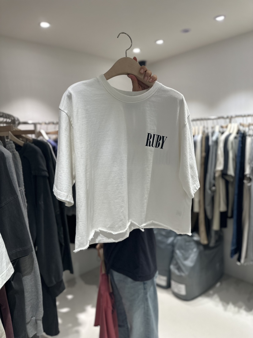 ROOMS SHOP韓國直郵東大門實拍女裝新款熱賣職業人氣休閑T恤ROOMS_SHOPT恤圖色2