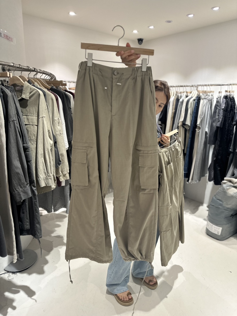 ROOMS SHOP直郵韓國代購女裝新品人氣熱賣時尚職業真品休閑褲ROOMS_SHOP休閑褲