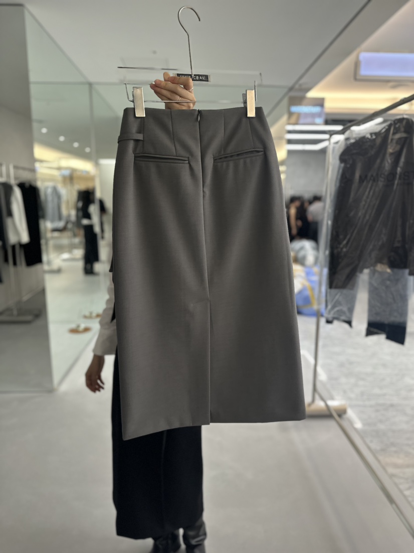 DOUBLE STANDARD/LE SMOKING韓國直郵東大門實拍女裝新款熱賣長裙MAISONSTAFF長裙