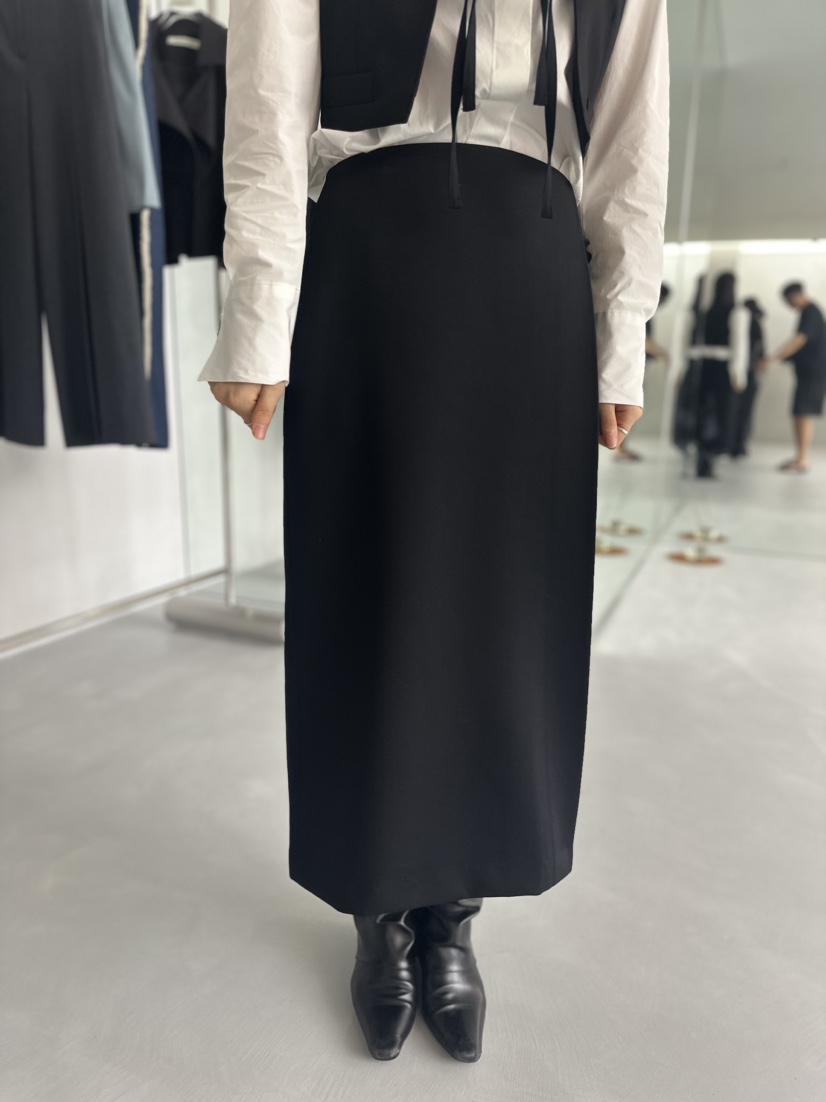 DOUBLE STANDARD/LE SMOKING韓國直郵東大門實拍女裝新款熱賣長裙MAISONSTAFF長裙圖色2