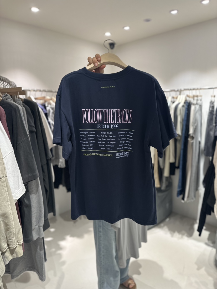 ROOMS SHOP韓國直郵女裝新款人氣熱賣時尚24春夏真品T恤ROOMS_SHOPT恤