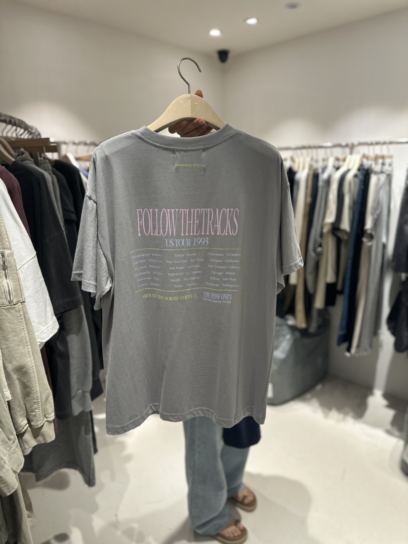 ROOMS SHOP韓國直郵女裝新款人氣熱賣時尚24春夏真品T恤ROOMS_SHOPT恤