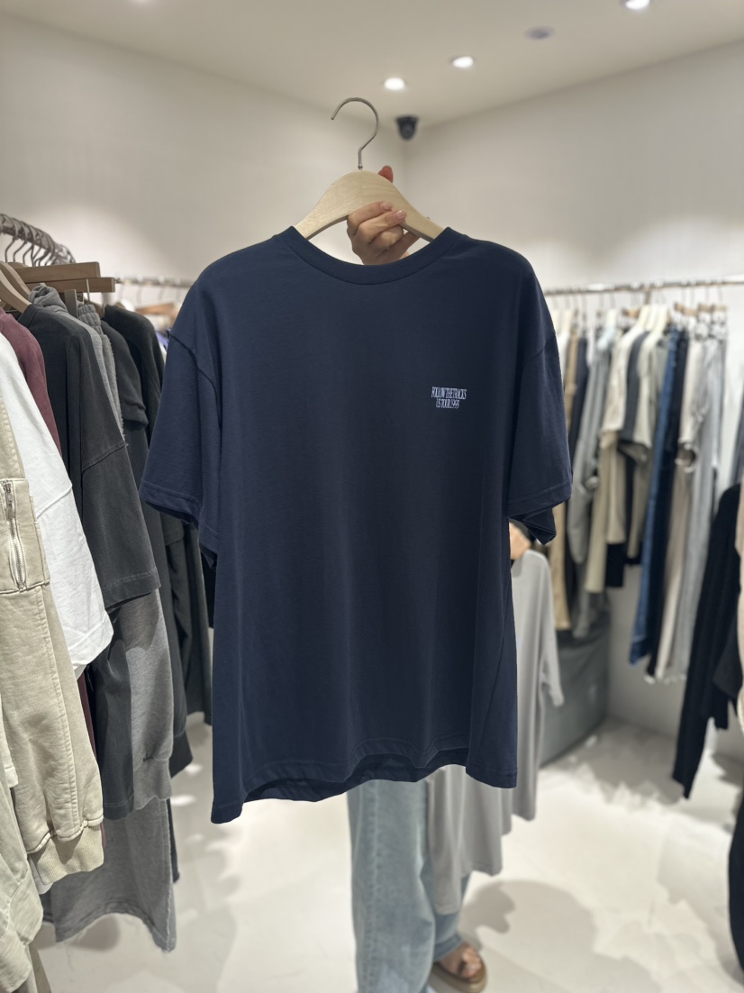 ROOMS SHOP韓國直郵女裝新款人氣熱賣時尚24春夏真品T恤ROOMS_SHOPT恤圖色2