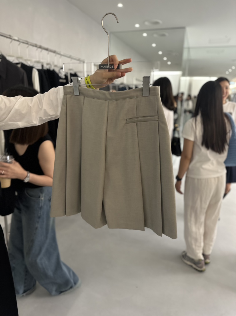 DOUBLE STANDARD/LE SMOKING直郵韓國代購女裝新品推薦短裙MAISONSTAFF短裙
