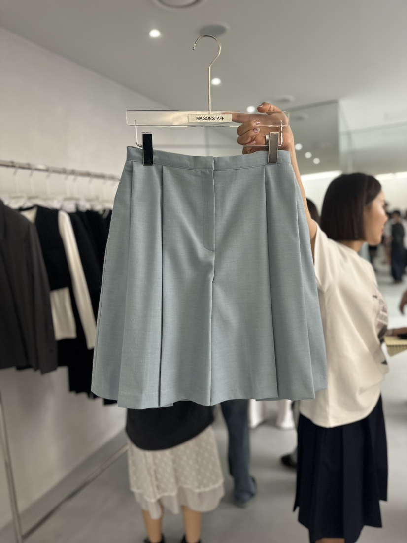 DOUBLE STANDARD/LE SMOKING直郵韓國代購女裝新品推薦短裙MAISONSTAFF短裙圖色2